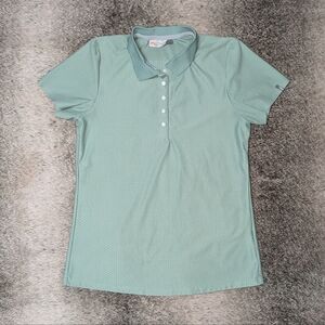 KJUS Signe Polo Short Sleeve Sage Green Women's Small